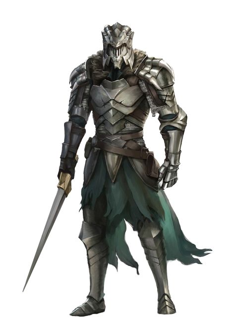 Male Human Fighter Knight - Pathfinder PFRPG DND D&D 3.5 5E 5th ed d20 fantasy Goblin Slayer Armor, Knight In Armor, River Flow, Goblin Slayer, Dragon Knight, 다크 판타지, Knight Art, Knight Armor, Dungeons And Dragons Characters