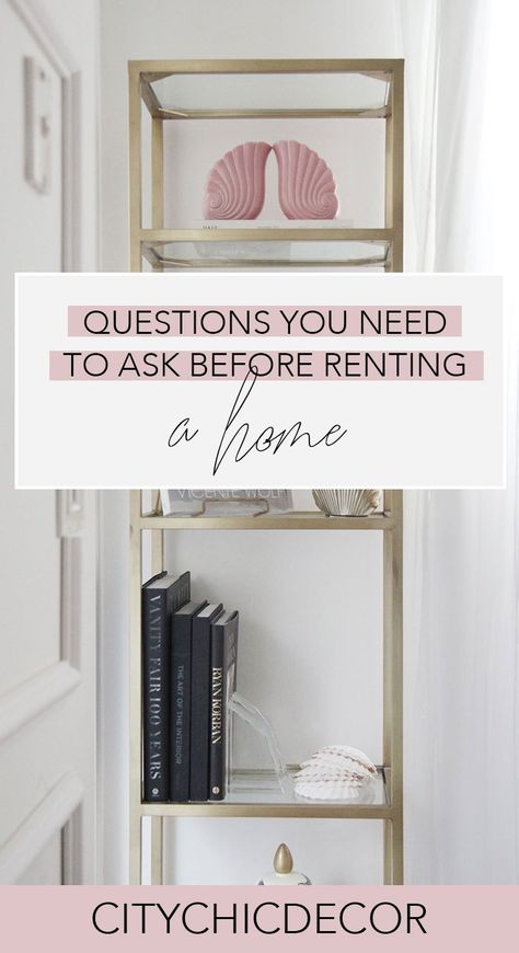 How to rent your first apartment? Or are you about to move? Here is what you should ask your landlord before you sign a lease! #studioapartmentideas #studioapartmentdecorating #rentaldecorating #rentalapartmentdecorating #rentalhomedecoratingdiy #smallapartmentdecorating #smallapartmentideas Renting Tips, Apartment Goals, Rental Apartment, Studio Living, Home Decor Quotes, Rental Decorating, Small Apartment Decorating, Studio Apartment Decorating, Apartment Decorating