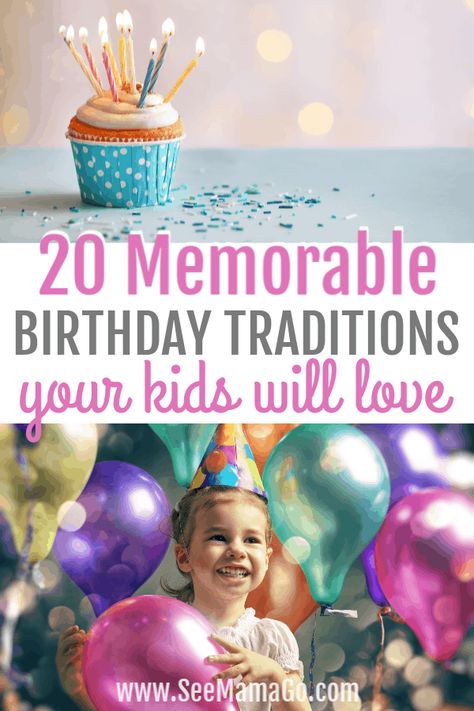 Birthday Traditions For Kids, Traditions For Kids, Birthday Interview, Birthday Morning Surprise, Birthday Morning, Birthday Countdown, Birthday Traditions, One Year Birthday, Birthday Coupons