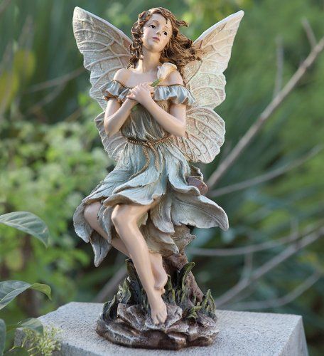 fairy figurines for gardens | Fairy Garden Statues