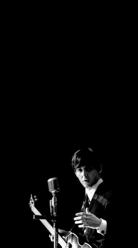 Paul Mccartney Aesthetic Wallpaper, Paul Mccartney Lockscreen, The Beatles Wallpaper Iphone, Paul Mccartney Aesthetic, Beatles Wallpaper Iphone, Paul Mccartney Beatles, Beatles Wallpaper, The Quarrymen, John Lennon Paul Mccartney