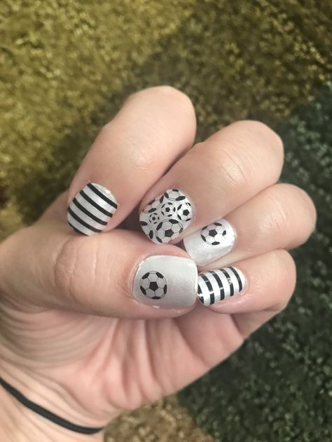 Soccer Nails, Nails Love, Nail Idea, Street Nails, Color Street Nails, Color Street, Cute Nails, Nail Inspo, Hair And Nails