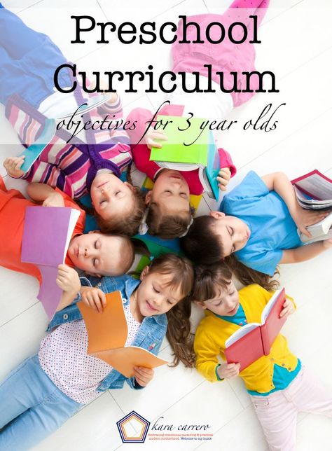 Preschool curriculum - learning objectives printable for 3 and 4 year olds Three Year Old Preschool Curriculum, Preschool Curriculum Free, Homeschool Preschool Curriculum, Preschool Planning, Preschool Lesson Plans, Preschool Curriculum, Preschool Lessons, Learning Objectives, Education Kindergarten