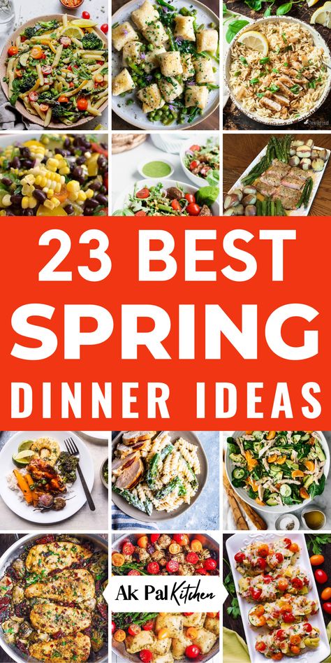 Get inspired with our collection of Spring Dinner Party Ideas! We’ve got you covered with Fresh Spring Recipes that are light, healthy, and hearty comfort foods that are perfect for any Spring occasion, including Easter Dinner.