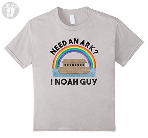 Kids Need An Ark I Noah Guy Funny Christian Religious Pun T Shirt 12 Silver - Birthday shirts (*Amazon Partner-Link) Need An Ark I Noah Guy, Noah’s Ark Quotes, Noah Ark Rainbow Gods Promises, Noah’s Ark 2nd Birthday, Ark Survival Evolved Funny Memes, Christian Humor, Branded T Shirts, Birthday Shirts, Puns