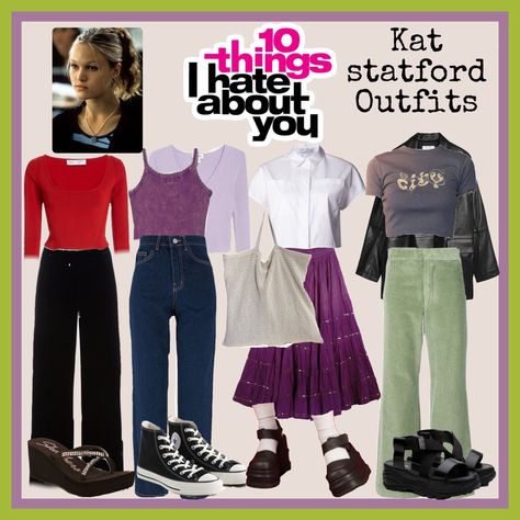 How To Dress Like Kat Stratford, 10 Things I Hate About You Costume, 10 Things I Hate About You Kat Outfits, Ten Things I Hate About You Outfits, Kat 10 Things I Hate About You Outfits, 10 Things I Hate About You Kat, Kate Stratford Outfits, Kat Stanford Outfits, Kat 10 Things I Hate About You