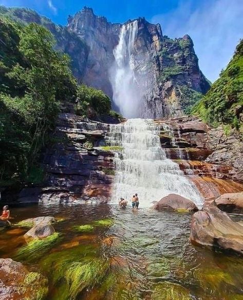 Venezuela Travel, Beautiful Waterfalls, Travel Goals, Travel Inspo, America Travel, Countries Of The World, Dream Destinations, Places Around The World, Solo Travel