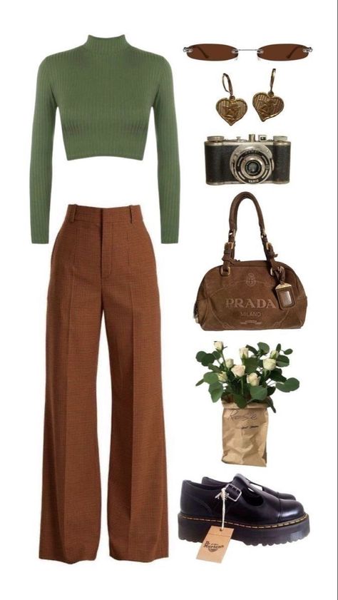 Brown Outfits, Zestaw Ikon, Earthy Outfits, Business Chic, Effortless Outfit, Business Casual Outfits For Work, Brown Outfit, Boho Chic Outfits, Classy Work Outfits