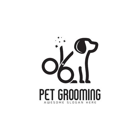 Pet Grooming Logo Design, Pet Salon Logo, Dog Salon Logo, Dog Groomer Logo, Grooming Logo Ideas, Dog Grooming Logo Ideas, Grooming Salon Logo, Petshop Logo, Pet Grooming Logo