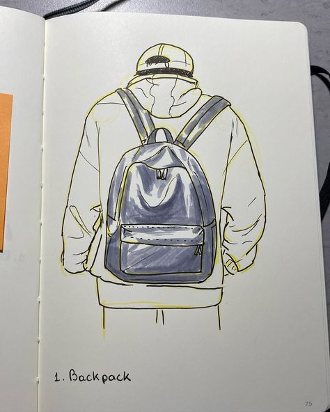 first day of inktober today word is backpack #inktober #inktober2024 #drawing #caligraphy #aesthetic #sketch #backpack #realistic @inktober Backpack Ink Drawing, Backpack Illustration Drawing, Open Backpack Drawing, Backpack Inktober Drawing, Backpack Inktober, Today Word, Backpack Sketches Industrial Design, Aesthetic Sketch, Backpack Drawing