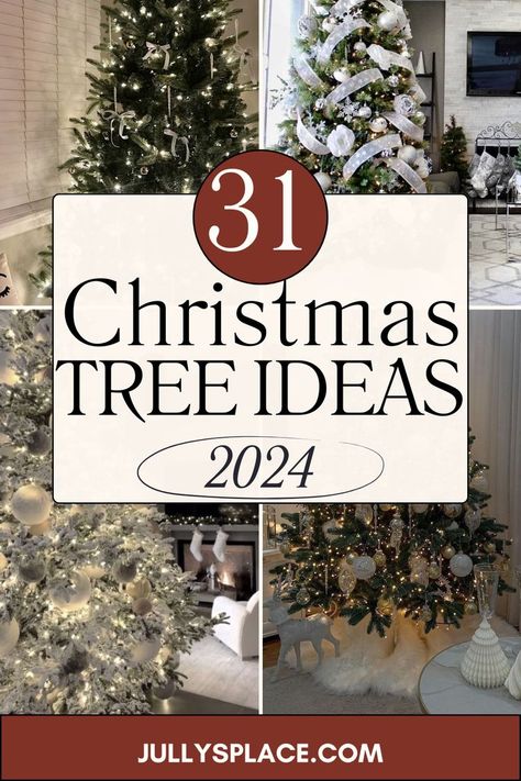 If you want to make your Christmas tree the star of your holiday decor, I have some great ideas for you! Try transforming it with stunning Christmas tree decorations and stylish Christmas tree decor that capture the festive spirit. Whether you go for a traditional look or a magical white Christmas tree, these suggestions will help you create a beautiful and joyful centerpiece. Get ready to see your tree dazzle and fill your home with holiday cheer! Tree White Ornaments, White Light Christmas Tree Decor, White Decor For Christmas Tree, Designer Trees Christmas, White Fake Christmas Tree, Ideas For A White Christmas Tree, Decorator Christmas Trees, Snowflake Theme Christmas Tree, Winter Christmas Tree Decorations