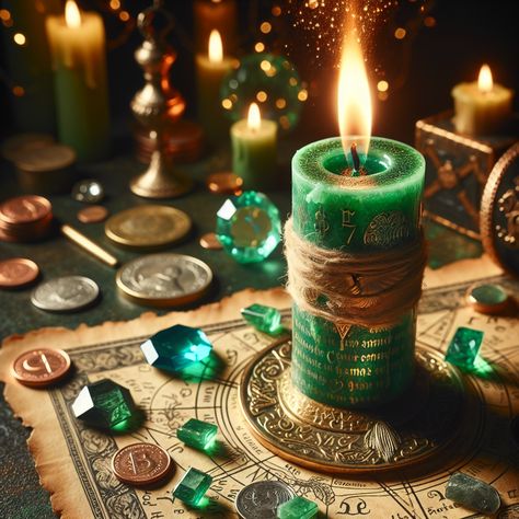 7 Day Money Candle Spell for Prosperity - Witchcraft For Beginners Money Candle Spell, Money Candle, Jar Spells, Daily Astrology, Numerology Chart, Money Magic, Witchcraft For Beginners, Daily Tarot, Money Magnet