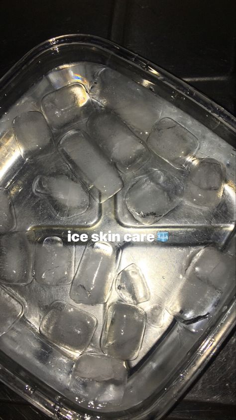 Mens Self Care Aesthetic, Face Icing Skin Care, Icing Skin, Ice On Face, Face Icing, Bloated Face, Ice Facial, Mens Facial, Perfect Skin Care Routine