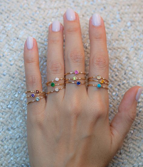 Dainty wedding rings