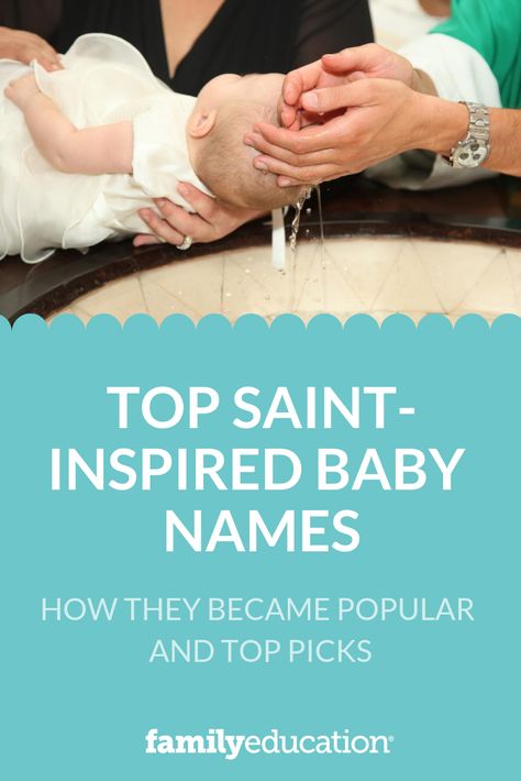 Catholic saints have long been a popular point of inspiration for baby names. These are our top Saint-inspired names: Catholic Baby Names, Saint Names, Catholic Names, Baby Names Meaning, Biblical Baby Names, Religious Names, Names For Babies, Names Meaning, French Names