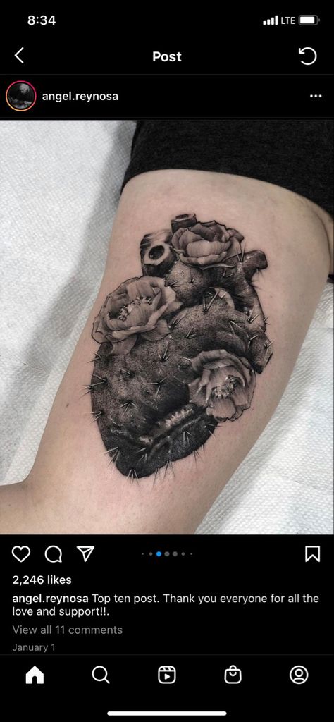 Heart Cactus, Cactus Heart, Arizona Tattoo, Mom Daughter Tattoos, Earth Tattoo, Sacred Heart Tattoos, Rock Tattoo, Cactus Tattoo, Planet Tattoos