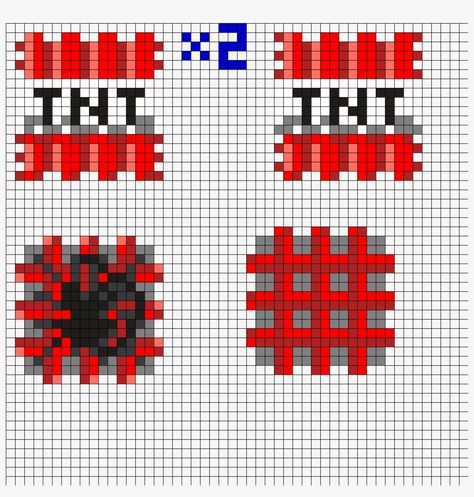 Diamonds Minecraft, Perler Beads Minecraft, Mobs Minecraft, Minecraft Beads, Tnt Minecraft, Minecraft Tnt, Minecraft Pattern, Perler Bead Designs, Hama Beads 3d