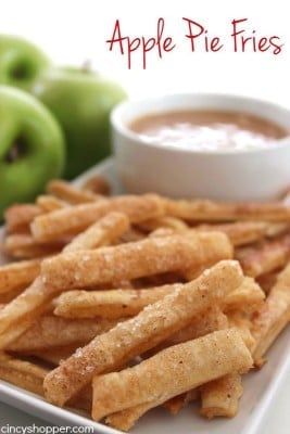 Apple-Pie-Fries-1 Apple Pie Fries, Pie Fries, Apple Fries, Savory Apple Recipes, Traditional Apple Pie, Fried Apple Pies, Fall Apple Recipes, Store Bought Pie Crust, Homemade Apple Pie Filling