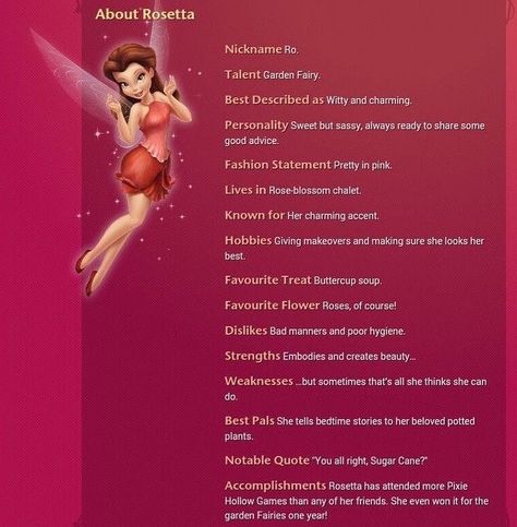 Tinker Bell Characters Names, Tinkerbell And Friends Names, Tinkerbell Fairies Names, Tinkerbell And Friends Aesthetic, Tinker Bell Fairies Names, Rosetta Tinkerbell Aesthetic, Rosetta Fairy Aesthetic, Pixie Hollow Fairies, Rosetta Fairy