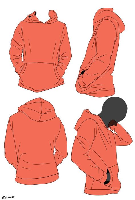 Hoodie Character, Hoodie Reference, Kemeja Lelaki, Hoodie Drawing, Drawing Eyes, 캐릭터 드로잉, Poses References, Drawing Clothes, Inspired Outfits