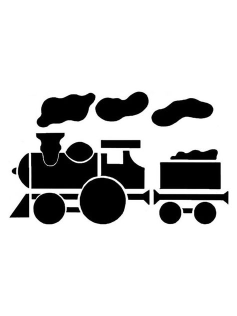 Train Stencil, Pumpkin Etching, Stencils For Kids, Train Silhouette, 2023 Art, Free Stencils, Steam Train, Stencil Diy, Paper Crafting