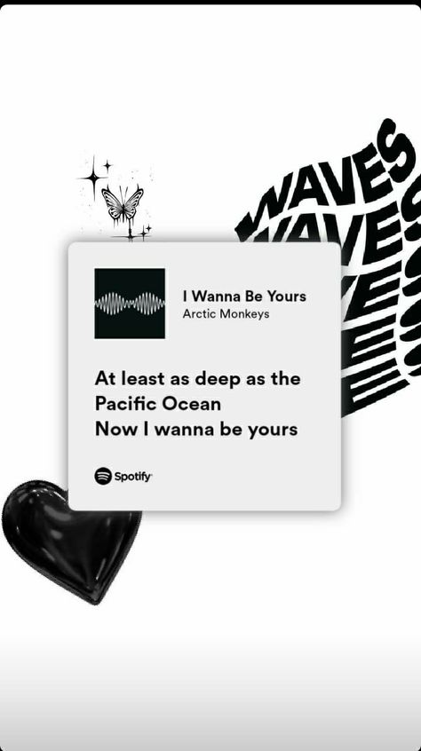 Song Wallpaper Spotify, Spotify Edit, I Wanna Be Yours, Wanna Be Yours, Song Words, Bow Wallpaper, Instagram Feed Ideas Posts, Y2k Wallpaper, Spotify Lyrics