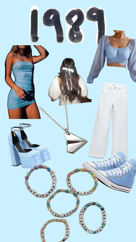 Taylor swift 1989 concert outfit idea 1989 Concert Outfit, Taylor Swift 1989 Tour Outfits, 1989 Concert, Taylor Swift 1989 Tour, Rave Concert, Concert Outfit Inspo, Taylor Outfits, Taylor Swift Tour Outfits, Swift Tour