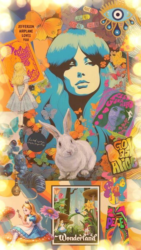 White Rabbit by the incomparable Grace Slick, Jefferson Airplane. Comp @alt12alt (1967) Grace Slick, Jefferson Airplane, White Rabbit, White