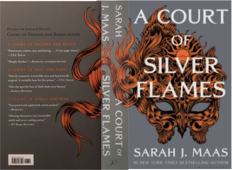 A Court Of Silver Flames Book Cover, Acotar Mini Book Cover, Mini Book Covers Printable Acotar, Full Book Cover Printable, Acotar Book Cover, Diy Tiny Books, Mini Bookshelf, Mini Books Diy, Mini Library