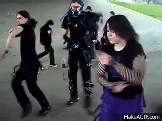 Emo Gif, Goth Prom, Dance Gif, Nxt Takeover, Dancing Gif, Celebration Gif, The Revenant, Dark Aesthetic, Hot Topic