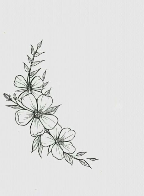 Blossom Tattoo, Flowers Tattoo, Peach Flowers, Flower Tattoos, Flower Tattoo, Tattoos For Women, Tattoo Designs, Blossom, Tattoos