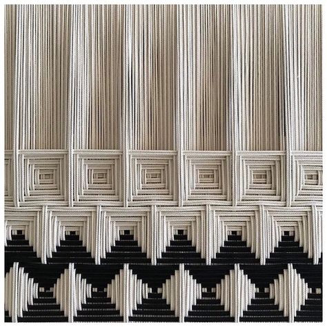 Wood Wall Texture, Loom Yarn, Different Elements, Inkle Weaving, Rope Decor, Wall Decor Crafts, Arabesque Pattern, Woven Wall Art, Sustainable Textiles