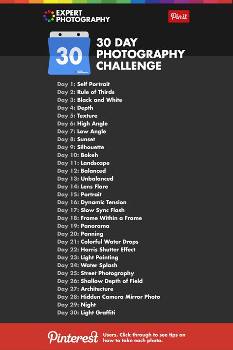 The 30 Day Photography Challenge Project (Start it Today) 30 Day Photography Challenge, Photography Challenge Beginners, Middle School Yearbook, 365 Photo Challenge, Trick Photography, Photography Tips Iphone, Photo A Day Challenge, Photo Prompts, Bullet Journal Mood