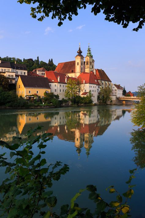 Steyr, Austria (by Bartek Rozanski) Steyr Austria, Villain Quote, Nice Places, Steyr, Village Houses, Travel Bucket List, Landscape Art, Beautiful Photo, Austria