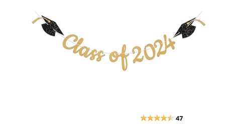 Amazon.com: Class of 2024 Banner - 2024 Graduation Decorations, Congrats Grad Decor, We are So Proud of You Banner, 2024 Senior High School Graduation Party Decoration(Gold) : Toys & Games High School Graduation Party Decorations, High School Graduation Party, Congrats Grad, Graduation Decorations, High School Graduation, Graduate School, Graduation Party Decor, Proud Of You, High School Seniors