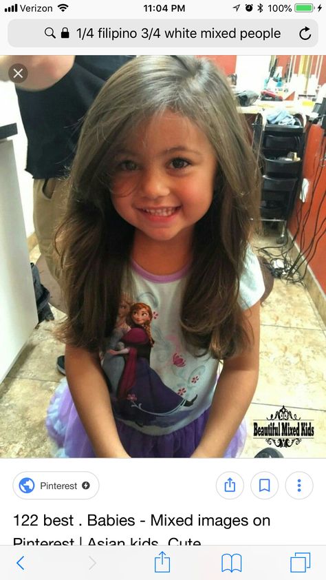 Toddler Girl Haircut, Childrens Haircuts, Baby Shower Food For Girl, Toddler Haircuts, Girls Names, Filipino Girl, Girl Haircut, Kids Hair Cuts, Mixed Kids