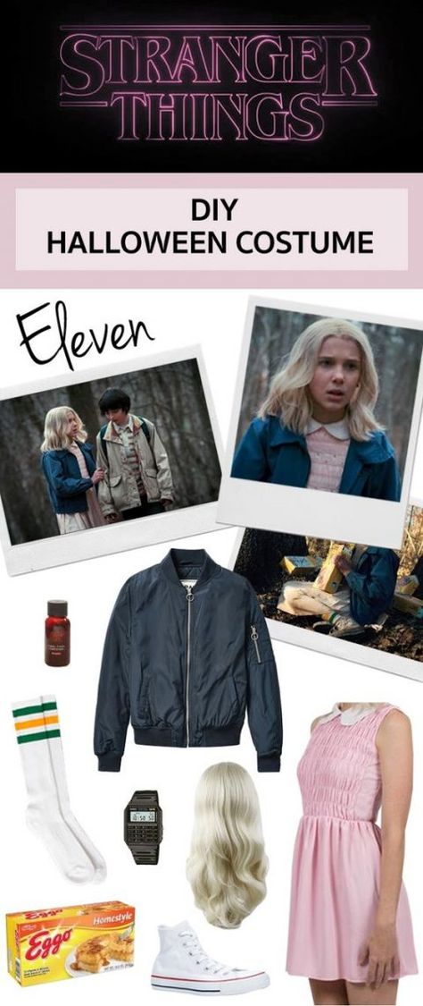 Halloween Costume Eleven, Stranger Things Halloween Party, Stranger Things Halloween Costume, Stranger Things Outfit, Stranger Things Costume, Stranger Things Halloween, Holloween Costume, Hallowen Costume, Eleven Stranger Things