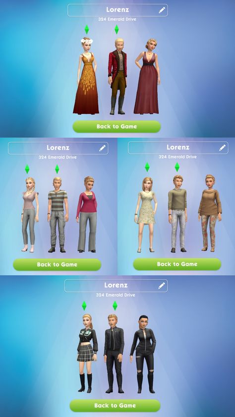 sims mobile Sims Mobile Characters, The Sims Mobile, Sims Mobile, Sims Ideas, Sims Freeplay, Los Sims, Sims 4 Clothing, The Sims, Sims 4