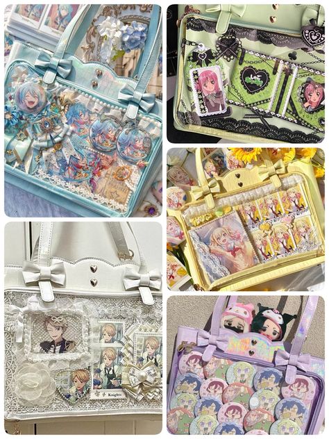 Itabag Aesthetic, Ita Bag Ideas, Itabag Ideas, Ita Bags, Otaku Room, Ita Bag, V Cute, Bead Charms Diy, Frame Card