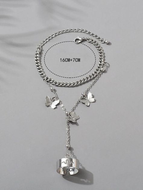 Crystal Crown, Butterfly Charm, Online Fashion, Men's Clothing, Bracelet, Crystals, Silver