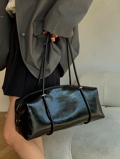 My Style Bags, Glass Shoes, Black Leather Bags, Big Bags, Cute Bags, Mode Inspiration, Backpack Purse, Bags Accessories, Sock Shoes