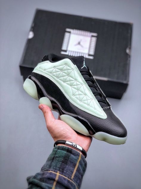 Nike Air Jordan 13 XIII Flint Jordan 13 Black Flint Outfit, Custom Black Jordan 13, Jordan 13 Lucky Green, Jordan 13 Flint, Air Dior, Jordan 13 Black, Jordan 13, Nike Air Jordan, Air Jordans