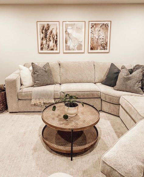 Thank you for featuring our 2900 sectional! - @pineridgehollow✨ Wood Ottoman, Double Sofa, Double Sofa Bed, Seat Foam, Storage Chaise, Chic Vibes, Armless Loveseat, Cozy Chic, Storage Ottoman