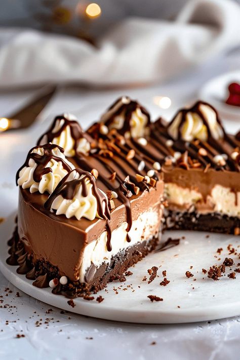 Delightful Nutella Cheesecake Recipes: A Chocolate Lover's Dream Cheesecake Recipes Nutella, Nutella Cheesecake Recipe, Cheesecake Nutella, Nutella Cheesecake Recipes, Nutella Pie, Nutella Desserts, Nutella Cheesecake, Fake Cupcakes, Oreo Crust