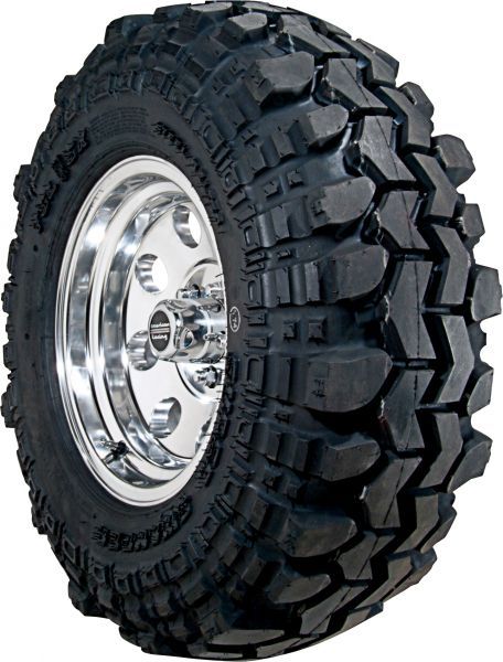 The Super Swamper TSL/SX was designed for extremely tough off road conditions where aggressive sidewall strength and protection is needed to withstand severe scuffing from ruts, snagging roots and rocks. This tire has a tough bias ply body with dual belts beneath the treads and wrap-a-round lugs. Sidewall lugs protect the sidewalls and provide extra traction. Super Swamper Tires, Truck Rims And Tires, Jeep Rims, 4x4 Tires, Truck Rims, Truck Mods, Lifted Chevy Trucks, Lifted Chevy, Off Road Tires