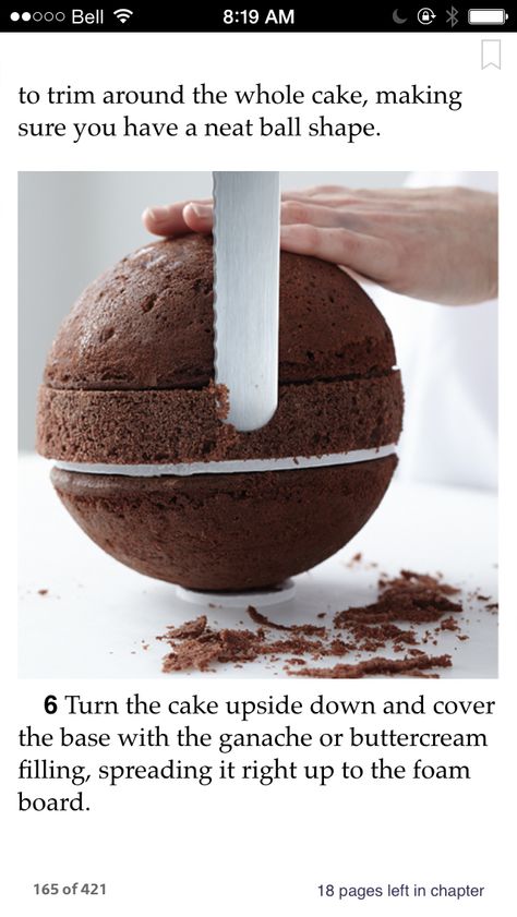 How To Make A Sphere Cake, Sphere Cake Ideas, Ohana Cake, Carving Cake Recipe, Sphere Cake, Globe Cake, Cake Structure, Gravity Defying Cake, Gravity Cake