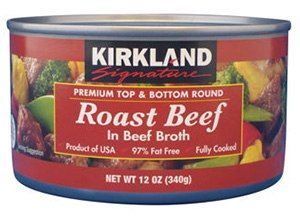 10 Long Shelf-Life Canned Foods Every Prepper Should Consider Stockpiling - Ask a Prepper Canned Roast Beef Recipes Kirkland, Canned Roast Beef Recipes, Canned Roast Beef, Canned Beef Recipe, Canned Beef, Prepping 101, Farm Supplies, Prepper Pantry, Pantry Meals