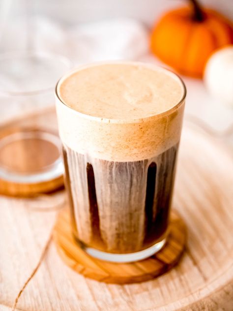 Pumpkin Cream Cold Brew (Starbucks Copycat) - coffeecopycat.com Easy Canned Pumpkin Recipes, Leftover Pumpkin Pie Filling, Leftover Pumpkin Pie, Pumpkin Cold Brew, Homemade Pumpkin Spice Creamer, Pumpkin Cold Foam, Instant Coffee Recipes, Iced Pumpkin Spice Latte, Best Cold Brew Coffee