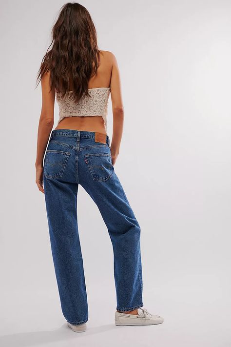 Levi's 90's 501 Jeans | Free People Jeans Free People, 501 Jeans, Levi’s 501, Boho Clothing, Jeans Style, Jeans Shop, Boho Outfits, Ankle Length, Fabric Material