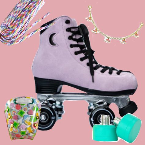 Skates from Moonlight Roller Everything else from etsy Roller Skate, Converse Chuck Taylor High, Chuck Taylors High Top, Converse High, Converse High Tops, Chucks Converse, Converse High Top Sneaker, Converse Chuck Taylor High Top Sneaker, Chuck Taylors